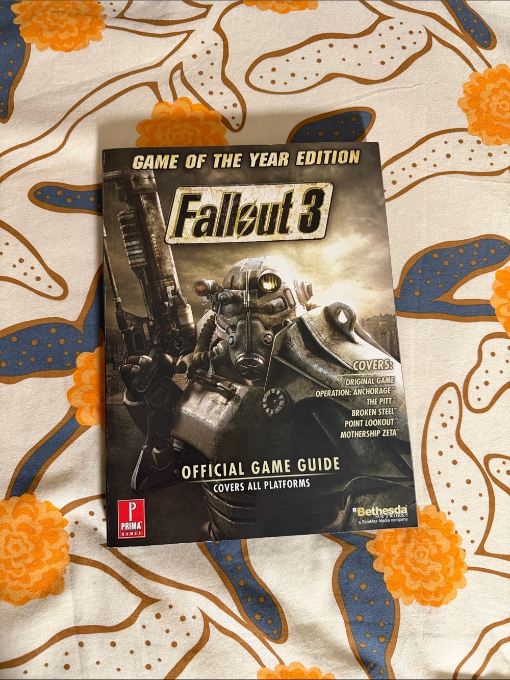 Fallout 3 Game of the Year Edition Official Game Guide - map included